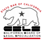 State Bar of California: California Board of Legal Specialization seal